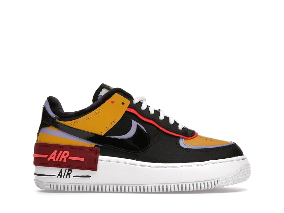 Фото № 1 с приближением к товару «‎Nike Air Force 1 Low Shadow Sisterhood Black »
