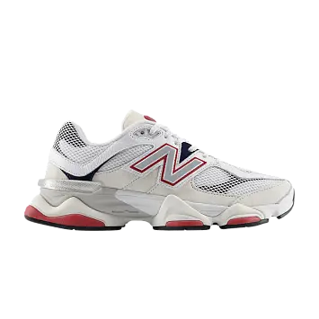 New Balance 9060 White Shadow Red