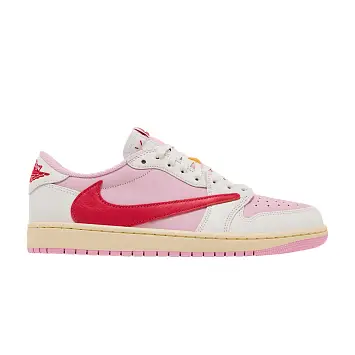 Travis Scott x Air Jordan 1 Retro Low OG Sail Tropical Pink - 1