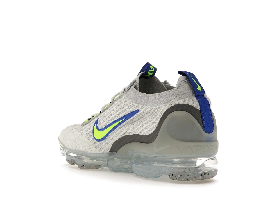 Фото № 5 с приближением к товару «‎Nike Air VaporMax 2021 White Royal Volt»