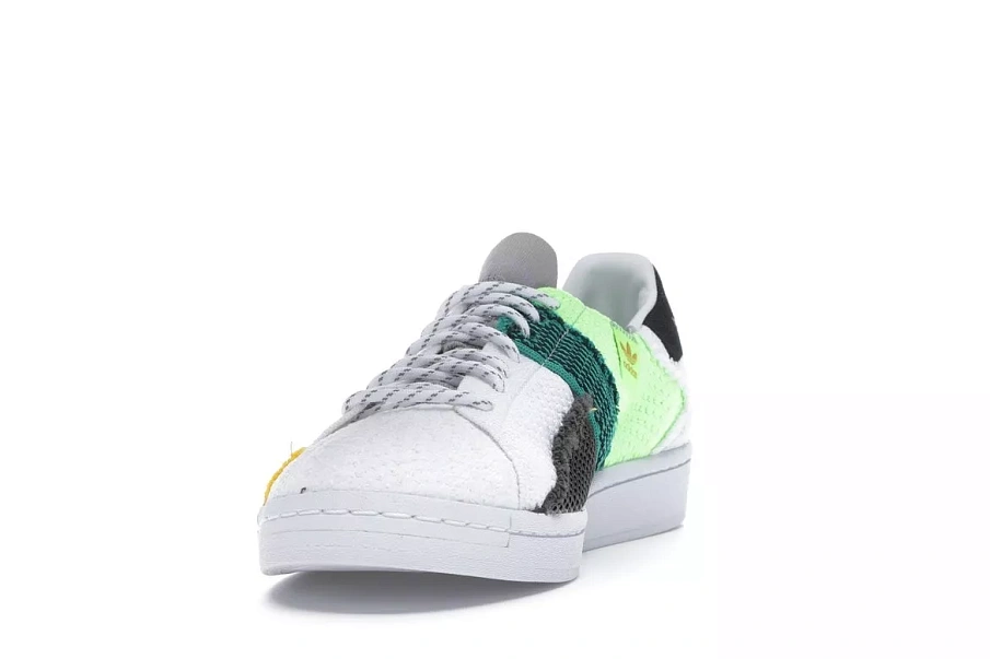 Фото № 6 с приближением к товару «‎adidas Superstar Pharrell Human Race White»