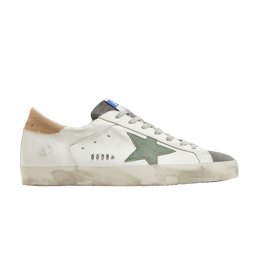 Фото № 1 с приближением к товару «‎Golden Goose Superstar White Military Green»