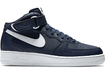 Фото № 1 с приближением к товару «‎Nike Air Force 1 Mid Midnight Navy White»