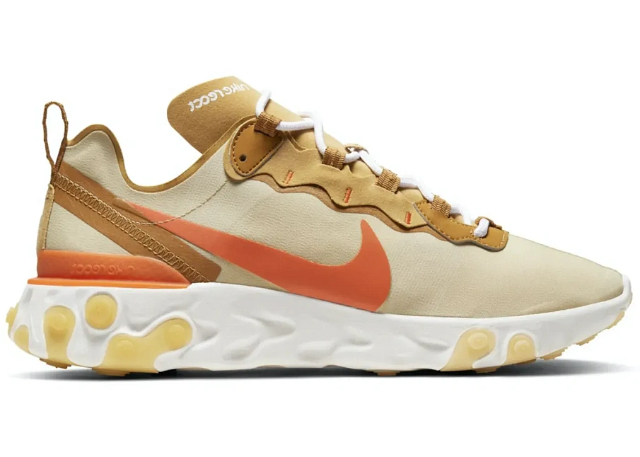 Фото № 1 с приближением к товару «‎Nike React Element 55 Club Gold»