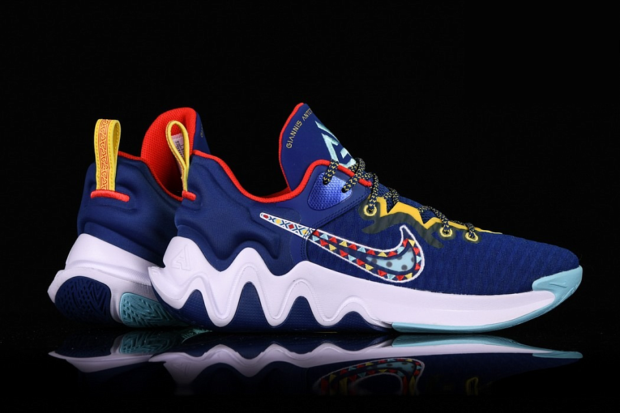 Фото № 4 с приближением к товару «‎Nike Giannis Immortality African Tribal Details »