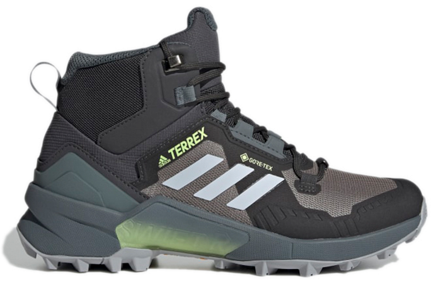 Фото № 2 с приближением к товару «‎adidas Terrex Swift R3 Mid Gore-Tex Wmns BlackGrey»