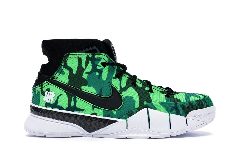 Фото № 1 с приближением к товару «‎Nike Kobe 1 Protro Undefeated Green Camo (Silver Lake)»