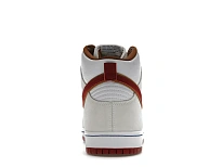 Фото № 4 с приближением к товару «‎Nike SB Dunk High Sail Bright Crimson»