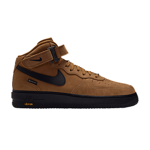 Nike Air Force 1 Mid 07 GORE-TEX Vibram Wheat Total Orange Black