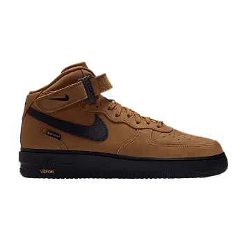 Nike Air Force 1 Mid 07 GORE-TEX Vibram Wheat Total Orange Black