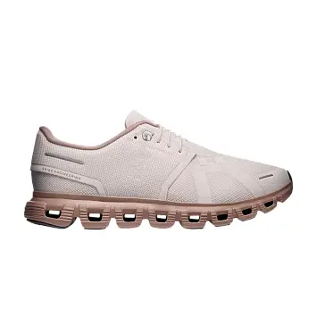 ON Women's Cloud 6 Oyster Biscuit - 1