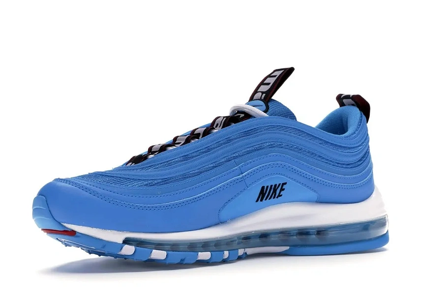 Фото № 2 с приближением к товару «‎Nike Air Max 97 Overbranding Blue Hero»