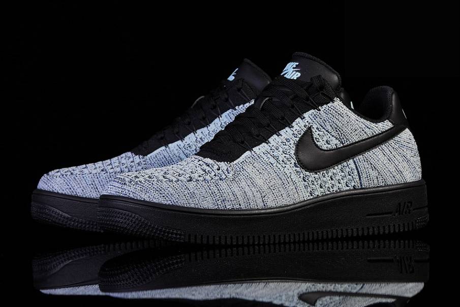 Фото № 3 с приближением к товару «‎Nike Air Force 1 Ultra Flyknit Glacier »