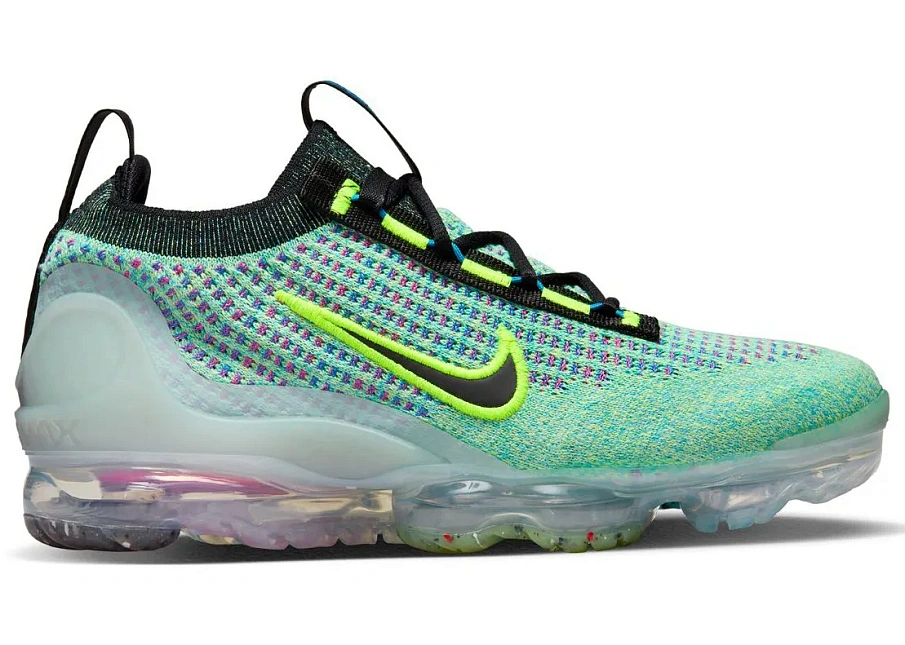 Фото № 1 с приближением к товару «‎Nike Air VaporMax 2021 FK Volt Photo Blue »