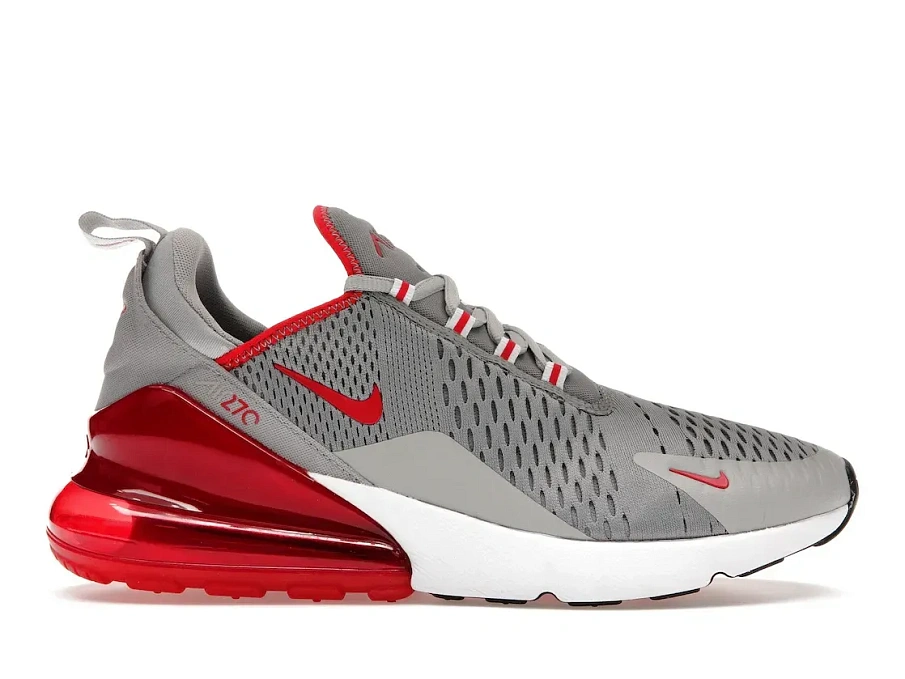 Фото № 1 с приближением к товару «‎Nike Air Max 270 Particle Grey University Red»