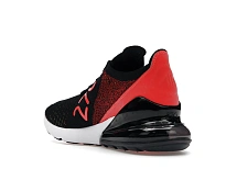 Фото № 5 с приближением к товару «‎Nike Air Max 270 Flyknit Black Bright Crimson Yellow Strike »