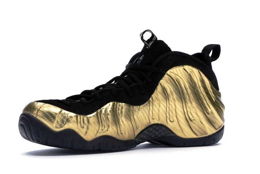 Фото № 4 с приближением к товару «‎Nike Air Foamposite Pro Metallic Gold»