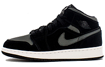 Фото № 1 с приближением к товару «‎Nike Air Jordan 1 Mid White Black Grey»