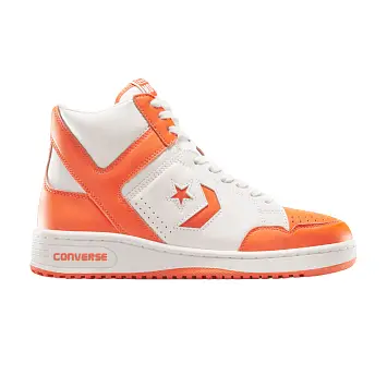 Converse Weapon Mid Orange Vintage White - 1