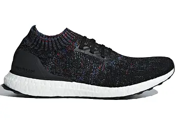 adidas Ultraboost Uncaged Core Black Active Red Blue (B37692)