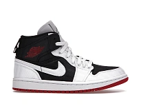 Фото № 1 с приближением к товару «‎Jordan 1 Mid SE Utility Canvas White Black Gym Red »