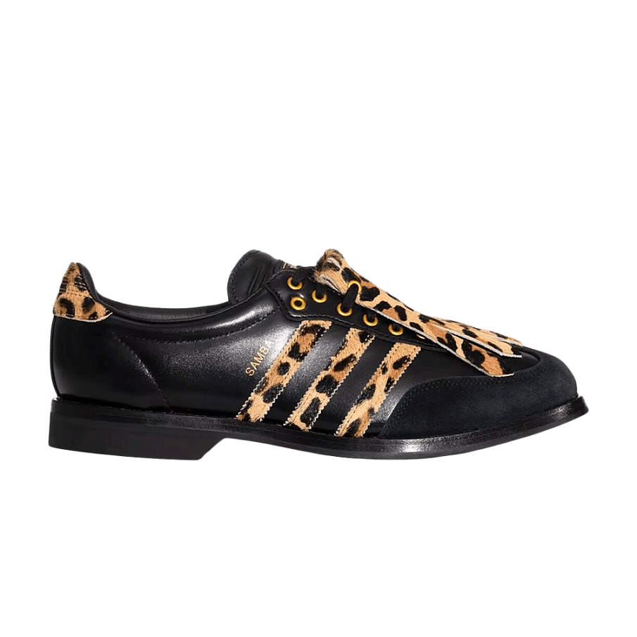 Фото № 1 с приближением к товару «‎adidas Samba Bowling Core Black Supplier Colour Gold Metallic (KK2824)»
