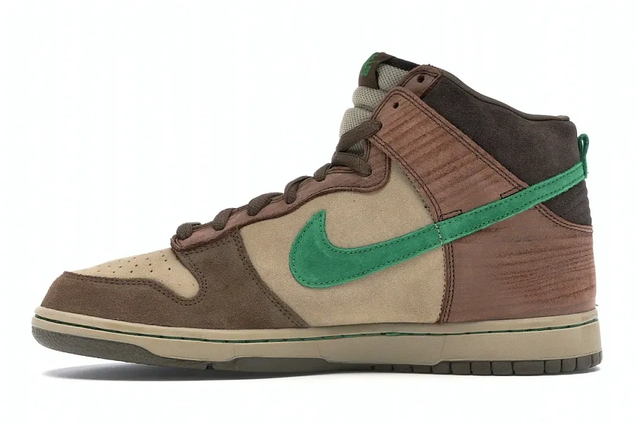 Фото № 3 с приближением к товару «‎Nike SB Dunk High Wood Deck»