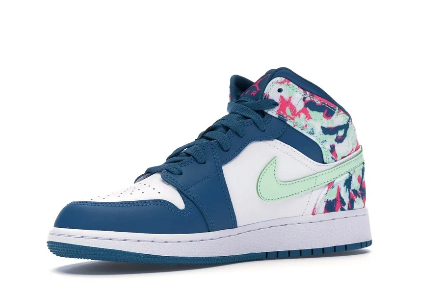 Фото № 2 с приближением к товару «‎Jordan 1 Mid Paint Stroke »