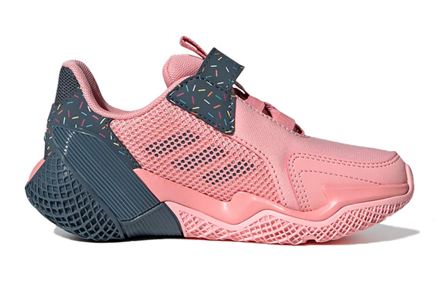 Фото № 2 с приближением к товару «‎adidas 4Uture Rnr Kids PinkGrey»