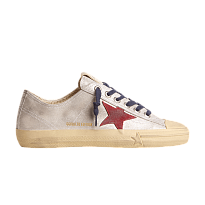 Фото № 1 с приближением к товару «‎Golden Goose Women's V-Star LTD Silver Metallic Red»