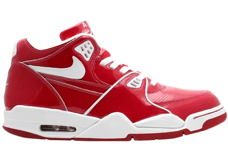 Фото № 1 с приближением к товару «‎Nike Air Flight 89 Patent Red»