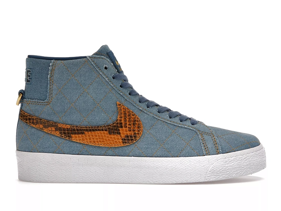 Фото № 1 с приближением к товару «‎Nike SB Blazer Mid QS Supreme Denim»
