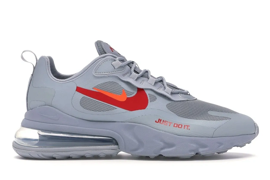 Фото № 1 с приближением к товару «‎Nike Air Max 270 React Just Do It Grey»