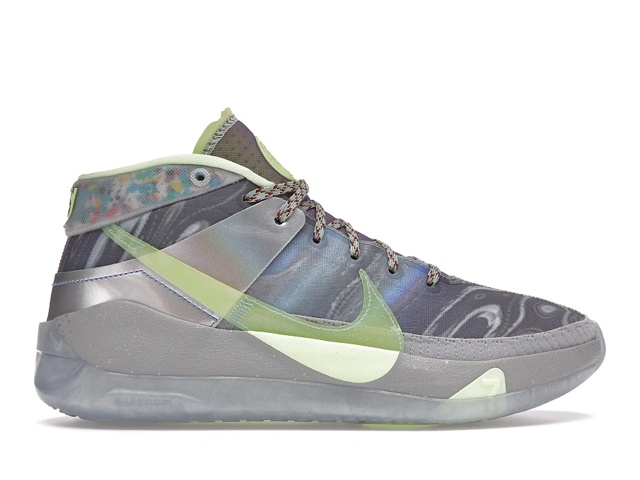 Фото № 1 с приближением к товару «‎Nike KD 13 Recycled Collar Barely Volt»