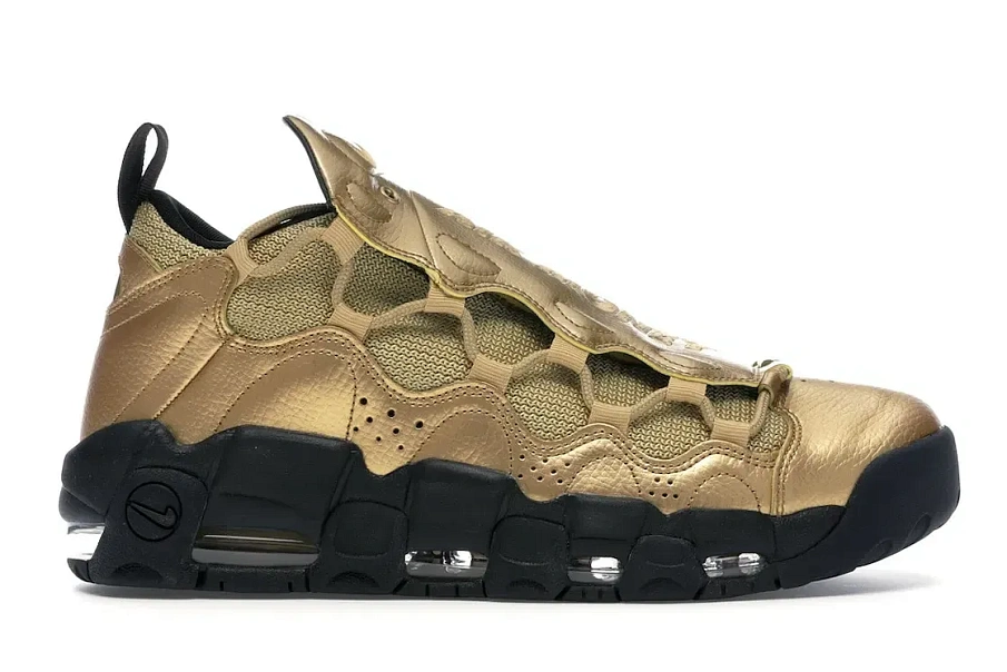 Фото № 1 с приближением к товару «‎Nike Air More Money Metallic Gold Black»