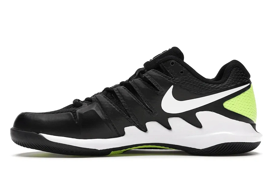 Фото № 3 с приближением к товару «‎Nike Court Air Zoom Vapor X Black Volt»