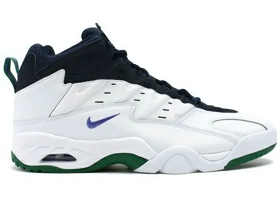 Фото № 1 с приближением к товару «‎Nike Air Flare White Obsidian Pine Green»