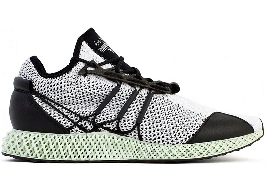 Фото № 1 с приближением к товару «‎adidas Y-3 Runner 4D Black White»