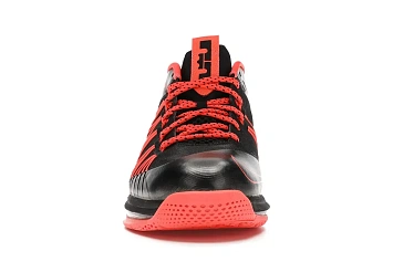 Nike LeBron X Low Black Total Crimson - 2