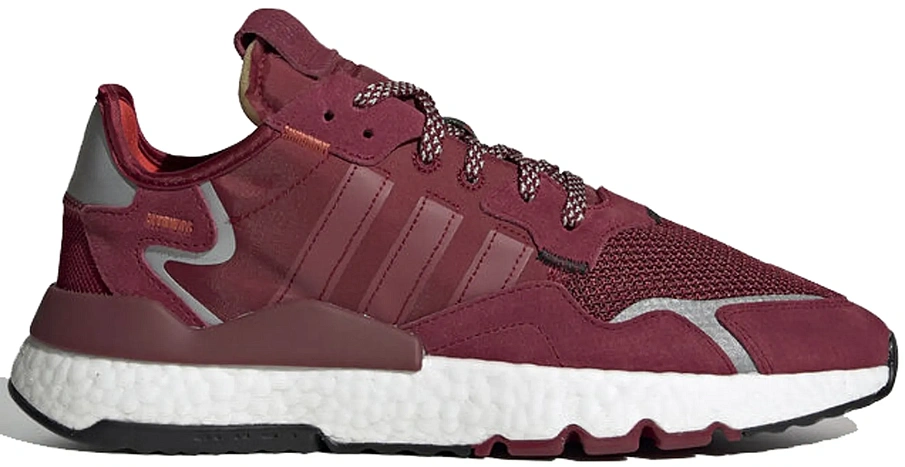 Фото № 1 с приближением к товару «‎adidas Nite Jogger 3M Collegiate Burgundy»