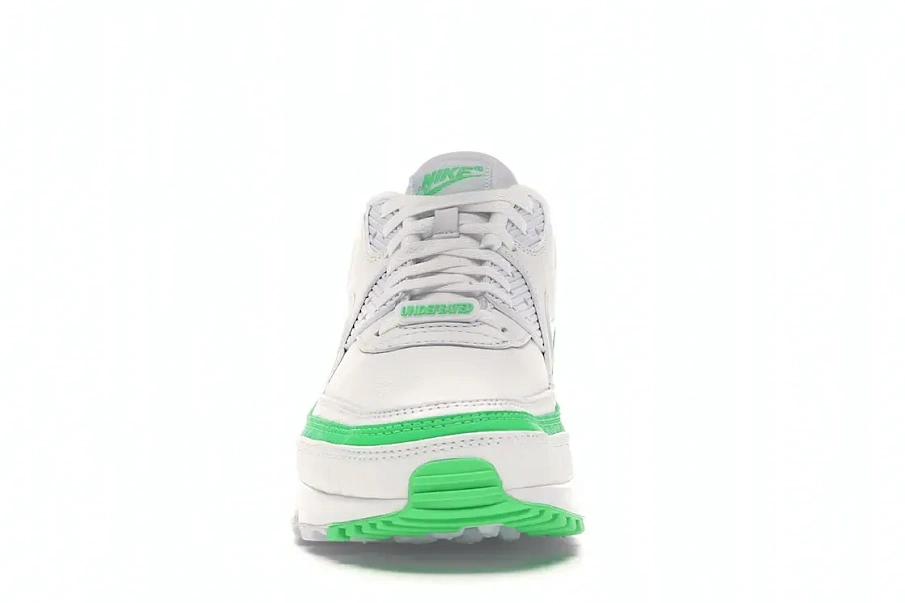 Фото № 2 с приближением к товару «‎Nike Air Max 90 Undefeated White Green»