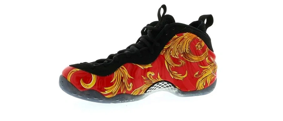 Фото № 4 с приближением к товару «‎Nike Air Foamposite One Supreme Red»
