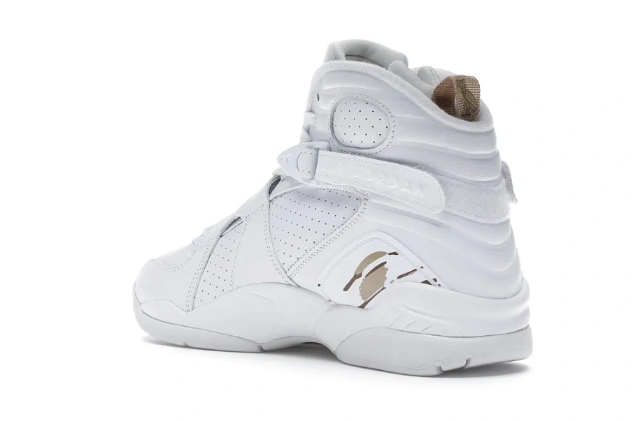 Фото № 6 с приближением к товару «‎Jordan 8 Retro OVO White»