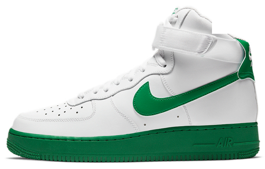 Фото № 1 с приближением к товару «‎Nike Air Force 1 High WhiteGreen»