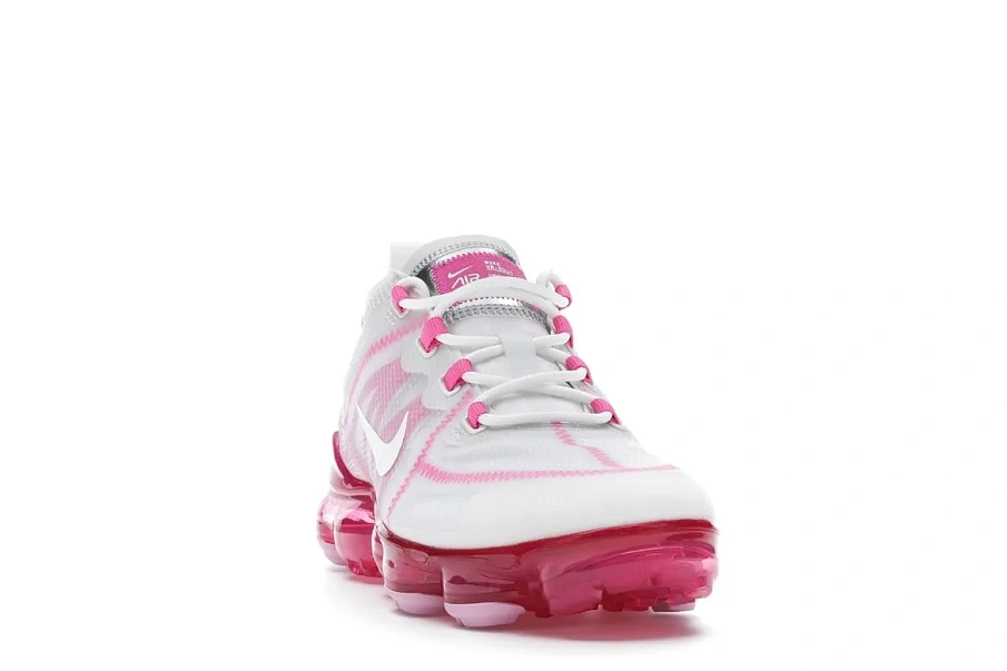 Фото № 2 с приближением к товару «‎Nike Air VaporMax 2019 Summit White Pink Rise »