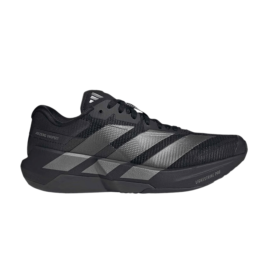 Фото № 1 с приближением к товару «‎adidas Women's Adizero Dropset Black Iron Metallic (KH6712)»