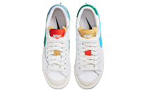 Фото № 4 с приближением к товару «‎Nike Blazer Low Jumbo Low-Top Sneakers WhiteBlue»