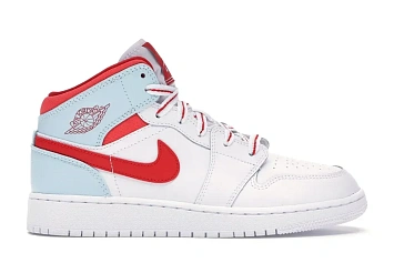 Jordan 1 Mid White Topaz Mist  - 1