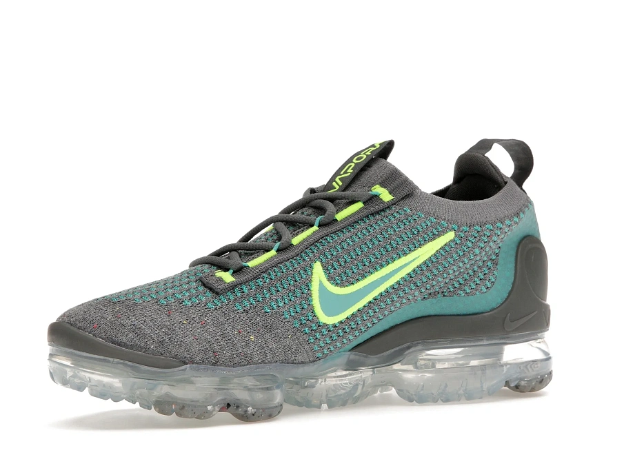 Фото № 3 с приближением к товару «‎Nike Air VaporMax 2021 FK Grey Teal»