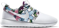 Фото № 1 с приближением к товару «‎Nike Roshe Run White Floral Aloha »